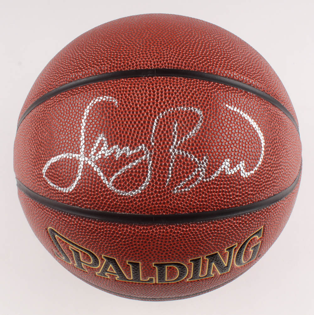 Larry Bird Signed NBA Basketball (Schwartz COA & Bird Hologram) at PristineAuction.com Larry Bird Signed NBA Basketball (Schwartz COA & Bird Hologram) at PristineAuction.com