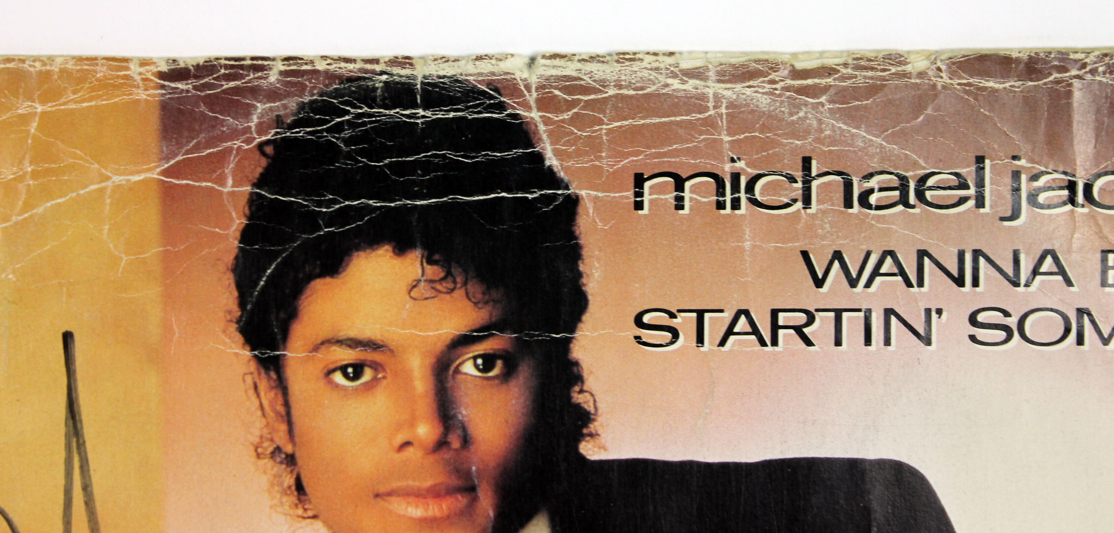 Michael Jackson Signed "Wanna Be Startin' Somethin'" Vinyl Record Album (Beckett LOA) at PristineAuction.com Michael Jackson Signed "Wanna Be Startin' Somethin'" Vinyl Record Album (Beckett LOA) at PristineAuction.com