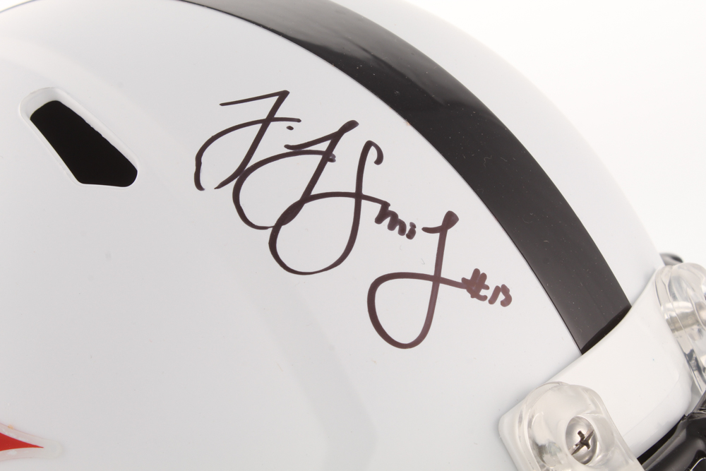 JuJu Smith-Schuster Signed Steelers Full-Size AMP Alternate Speed Helmet (JSA COA) at PristineAuction.com JuJu Smith-Schuster Signed Steelers Full-Size AMP Alternate Speed Helmet (JSA COA) at PristineAuction.com