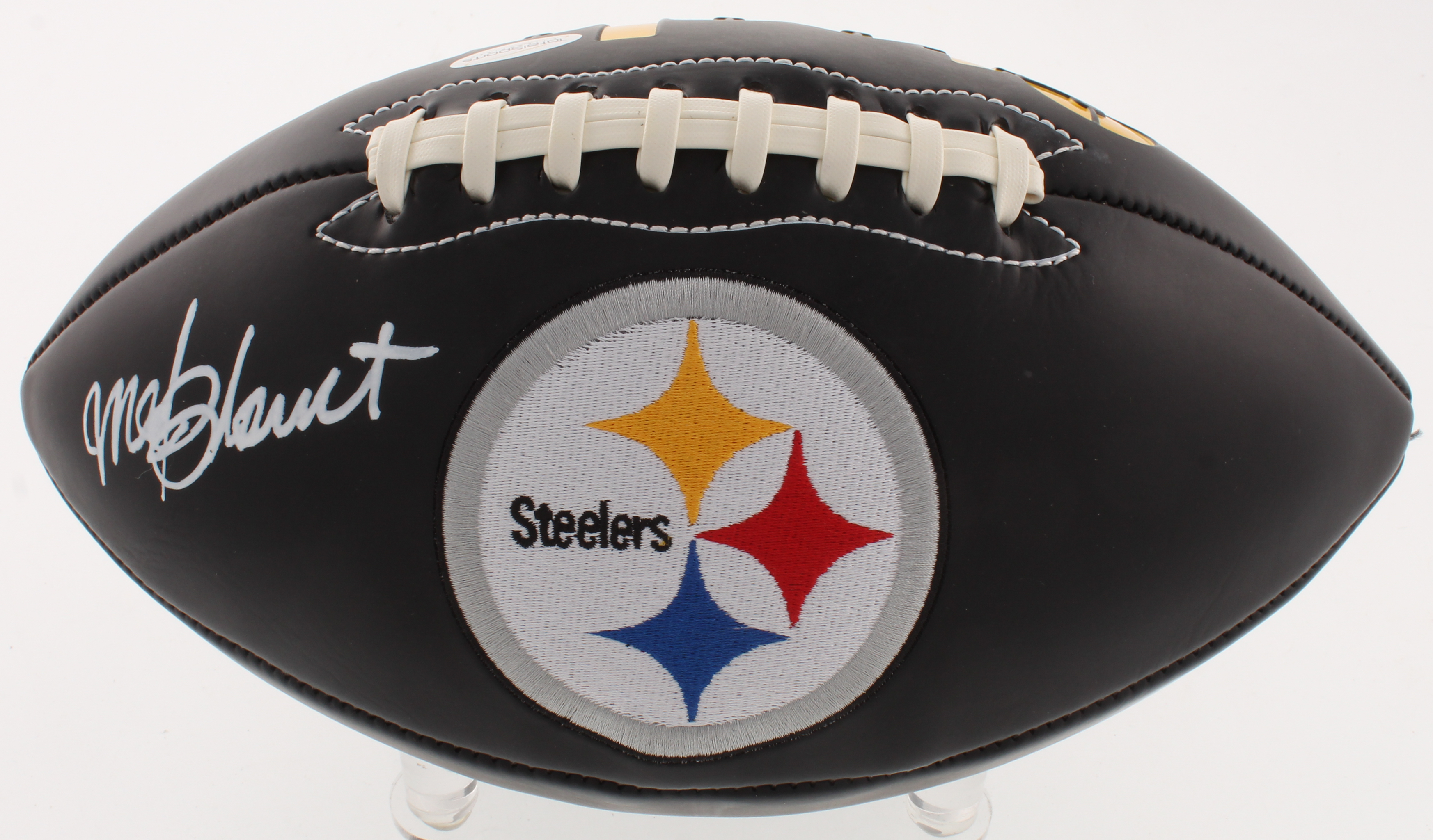 Mel Blount Signed Pittsburgh Steelers Logo Football (TSE COA) at PristineAuction.com Mel Blount Signed Pittsburgh Steelers Logo Football (TSE COA) at PristineAuction.com