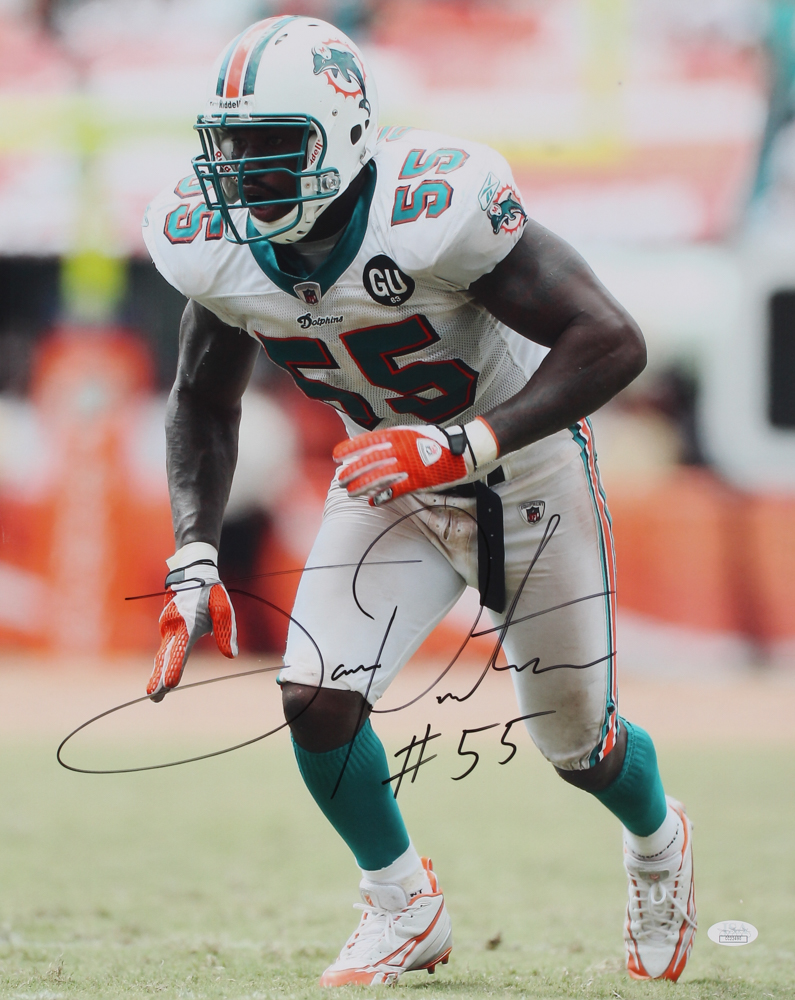 Joey Porter Signed Miami Dolphins 16x20 Photo (JSA COA) at PristineAuction.com Joey Porter Signed Miami Dolphins 16x20 Photo (JSA COA) at PristineAuction.com