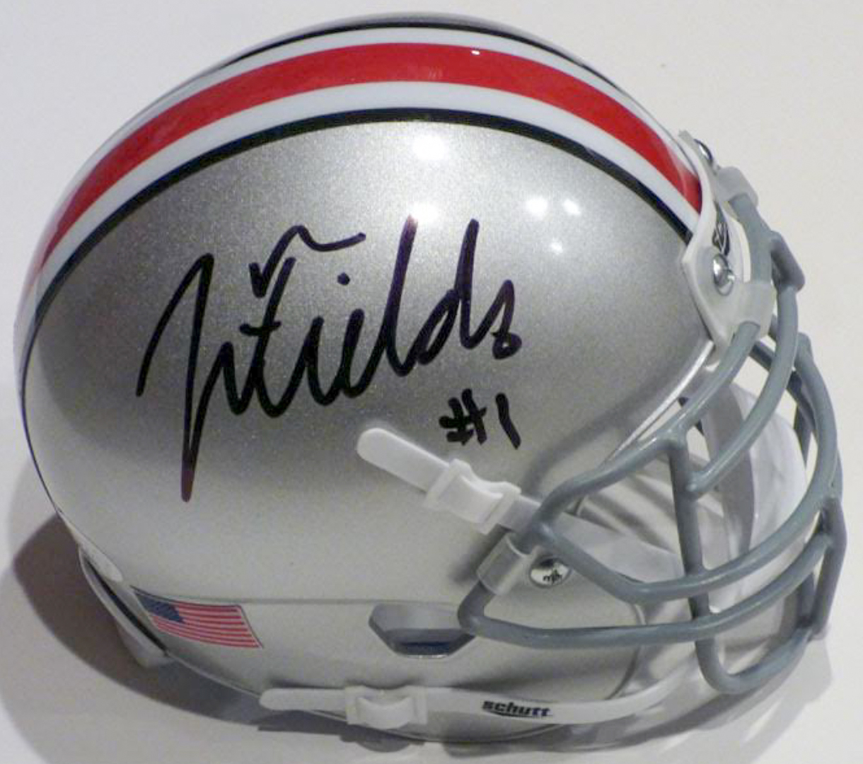 Justin Fields Signed Ohio State Buckeyes Mini Helmet (JSA COA) at PristineAuction.com Justin Fields Signed Ohio State Buckeyes Mini Helmet (JSA COA) at PristineAuction.com