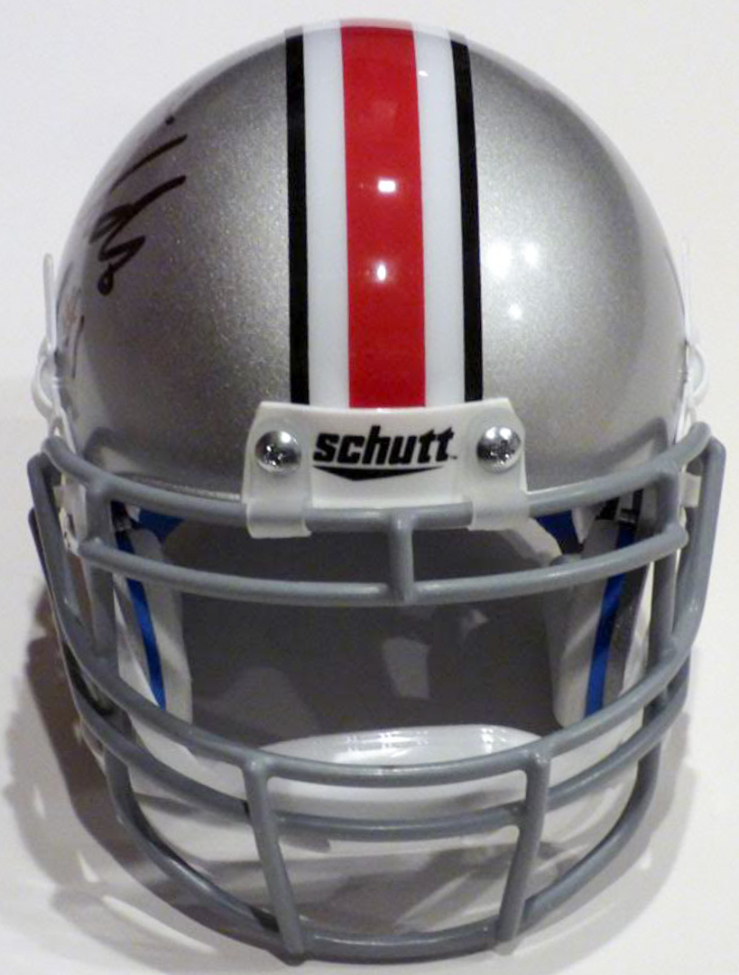 Justin Fields Signed Ohio State Buckeyes Mini Helmet (JSA COA) at PristineAuction.com Justin Fields Signed Ohio State Buckeyes Mini Helmet (JSA COA) at PristineAuction.com