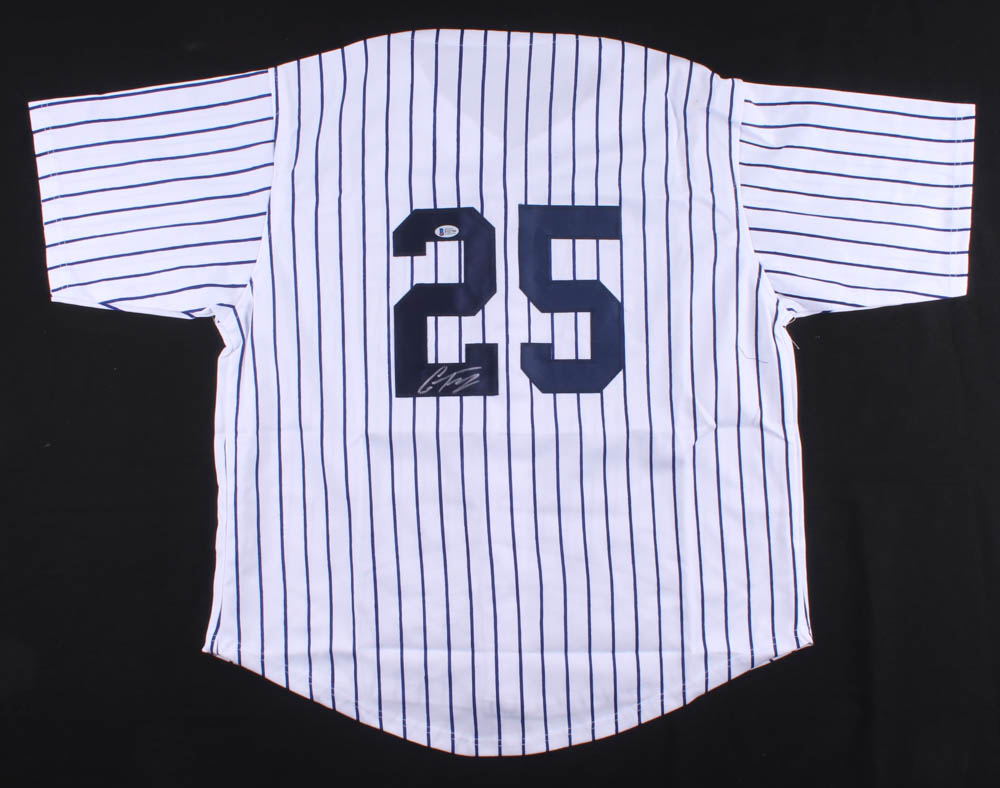 Gleyber Torres Signed Jersey (Beckett COA) at PristineAuction.com Gleyber Torres Signed Jersey (Beckett COA) at PristineAuction.com