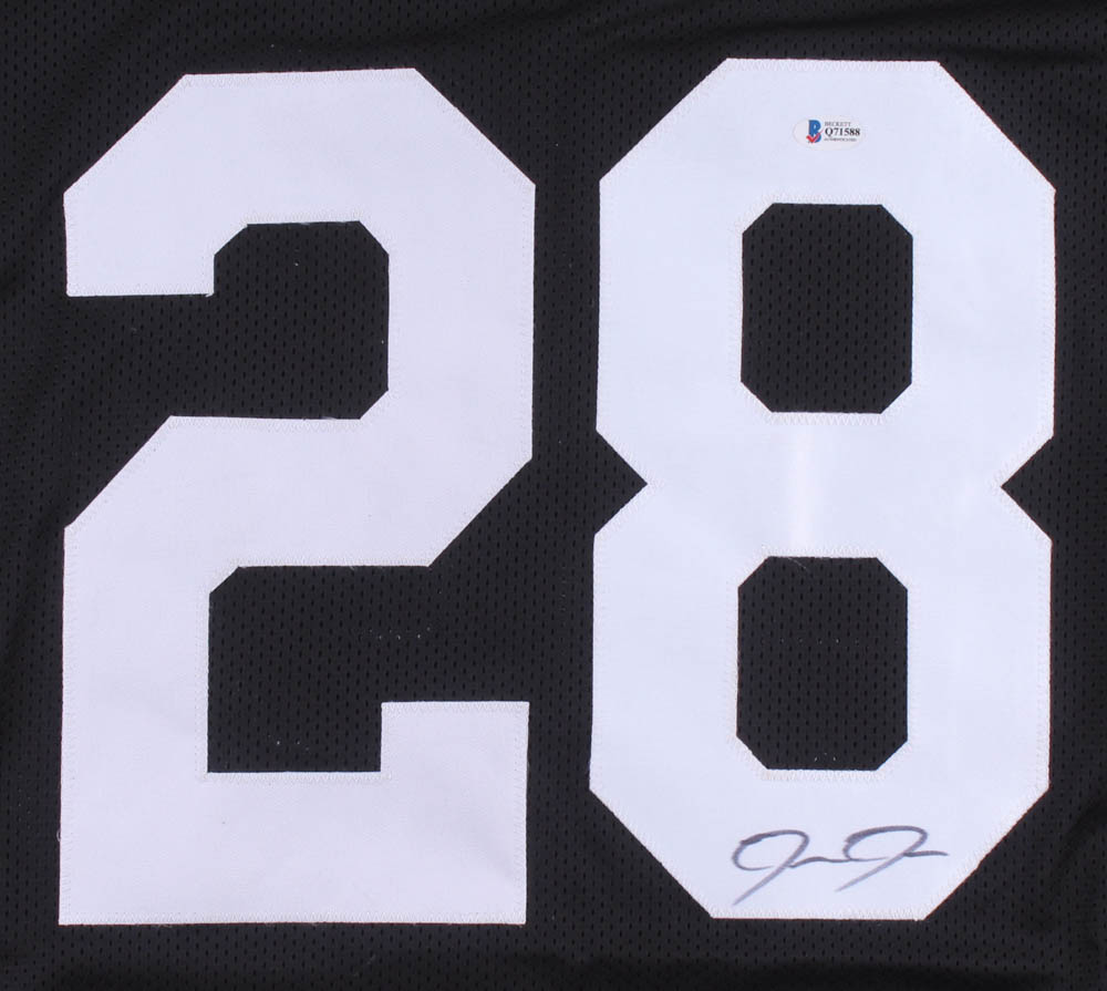 Josh Jacobs Signed Jersey (Beckett COA) at PristineAuction.com Josh Jacobs Signed Jersey (Beckett COA) at PristineAuction.com