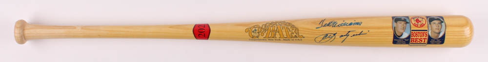 Ted Williams & Carl Yastrzemski Signed LE "Boston's Best" Cooperstown Baseball Bat (JSA LOA) at PristineAuction.com Ted Williams & Carl Yastrzemski Signed LE "Boston's Best" Cooperstown Baseball Bat (JSA LOA) at PristineAuction.com