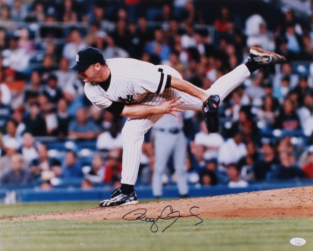 Roger Clemens Signed New York Yankees 16x20 Photo (JSA COA) at PristineAuction.com Roger Clemens Signed New York Yankees 16x20 Photo (JSA COA) at PristineAuction.com