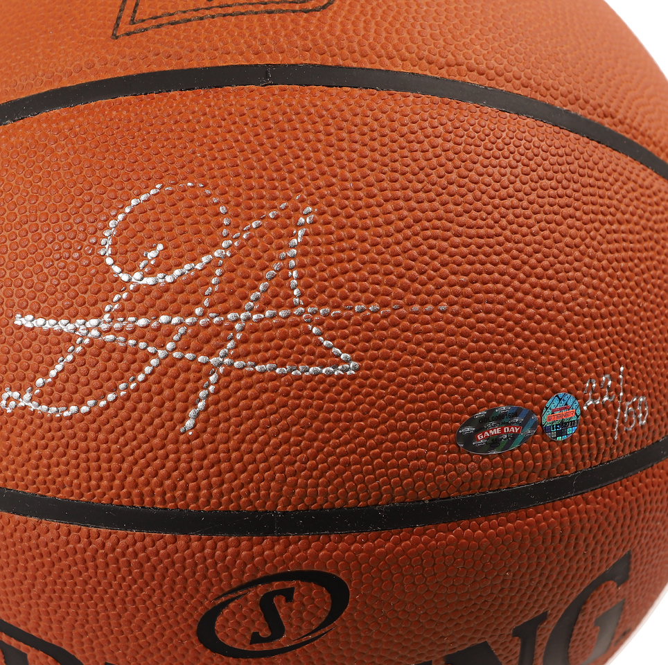 Deandre Ayton Signed Phoenix Suns Logo LE Basketball (Game Day Legends COA & Steiner Hologram) at PristineAuction.com Deandre Ayton Signed Phoenix Suns Logo LE Basketball (Game Day Legends COA & Steiner Hologram) at PristineAuction.com