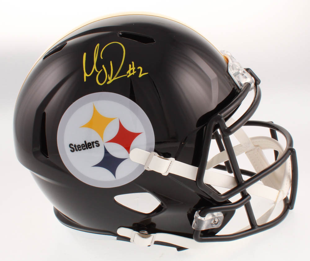 Mason Rudolph Signed Pittsburgh Steelers Full-Size Speed Helmet (JSA COA) at PristineAuction.com Mason Rudolph Signed Pittsburgh Steelers Full-Size Speed Helmet (JSA COA) at PristineAuction.com