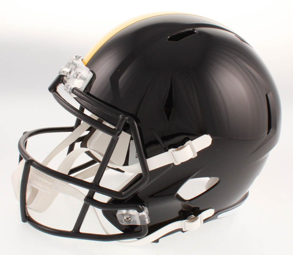Mason Rudolph Signed Pittsburgh Steelers Full-Size Speed Helmet (JSA COA) at PristineAuction.com Mason Rudolph Signed Pittsburgh Steelers Full-Size Speed Helmet (JSA COA) at PristineAuction.com