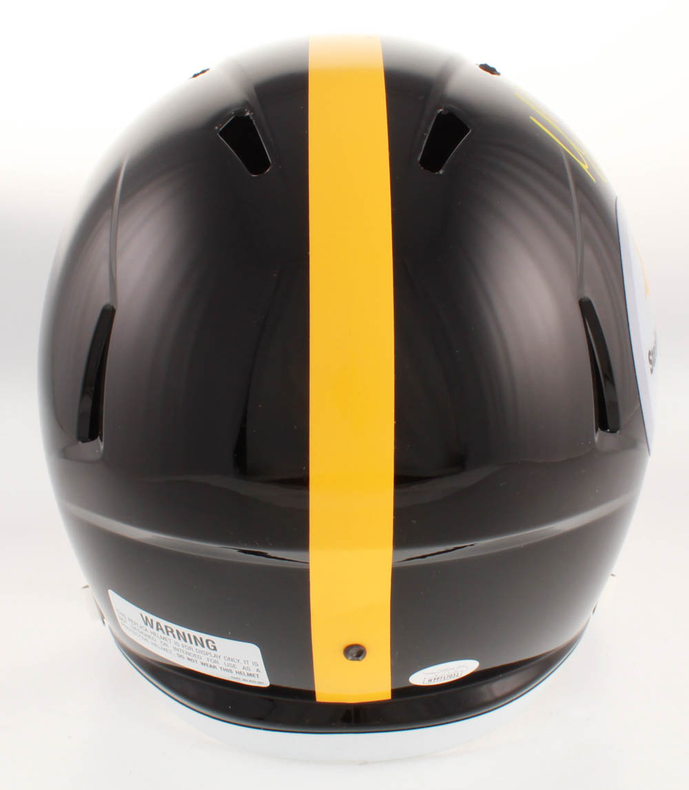 Mason Rudolph Signed Pittsburgh Steelers Full-Size Speed Helmet (JSA COA) at PristineAuction.com Mason Rudolph Signed Pittsburgh Steelers Full-Size Speed Helmet (JSA COA) at PristineAuction.com
