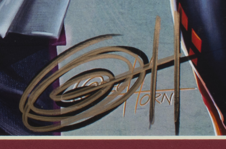 Greg Horn Signed "Harley Quinn & Joker" 17x25 Custom Framed Lithograph (JSA COA) at PristineAuction.com Greg Horn Signed "Harley Quinn & Joker" 17x25 Custom Framed Lithograph (JSA COA) at PristineAuction.com