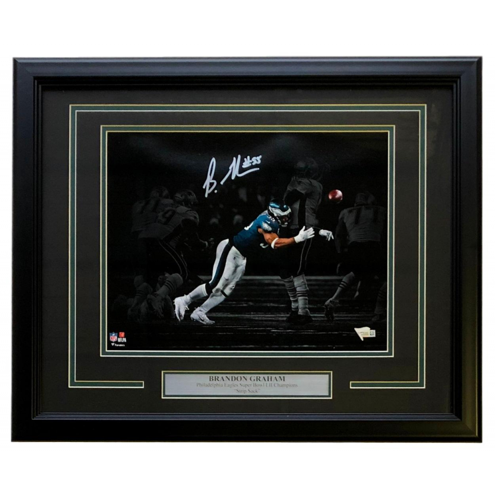 Brandon Graham Signed Philadelphia Eagles Super Bowl LII 16x20 Custom ...