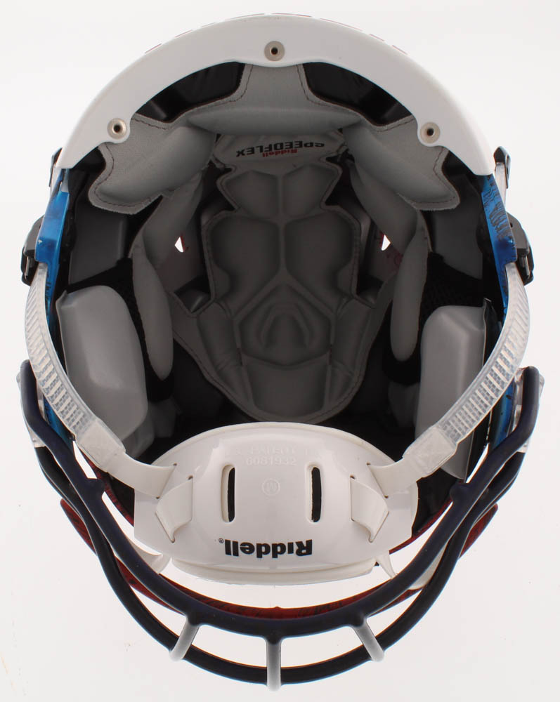 Jim Kelly Signed Buffalo Bills Full-Size Authentic On-Field Hydro Dipped SpeedFlex Helmet (JSA COA) at PristineAuction.com Jim Kelly Signed Buffalo Bills Full-Size Authentic On-Field Hydro Dipped SpeedFlex Helmet (JSA COA) at PristineAuction.com