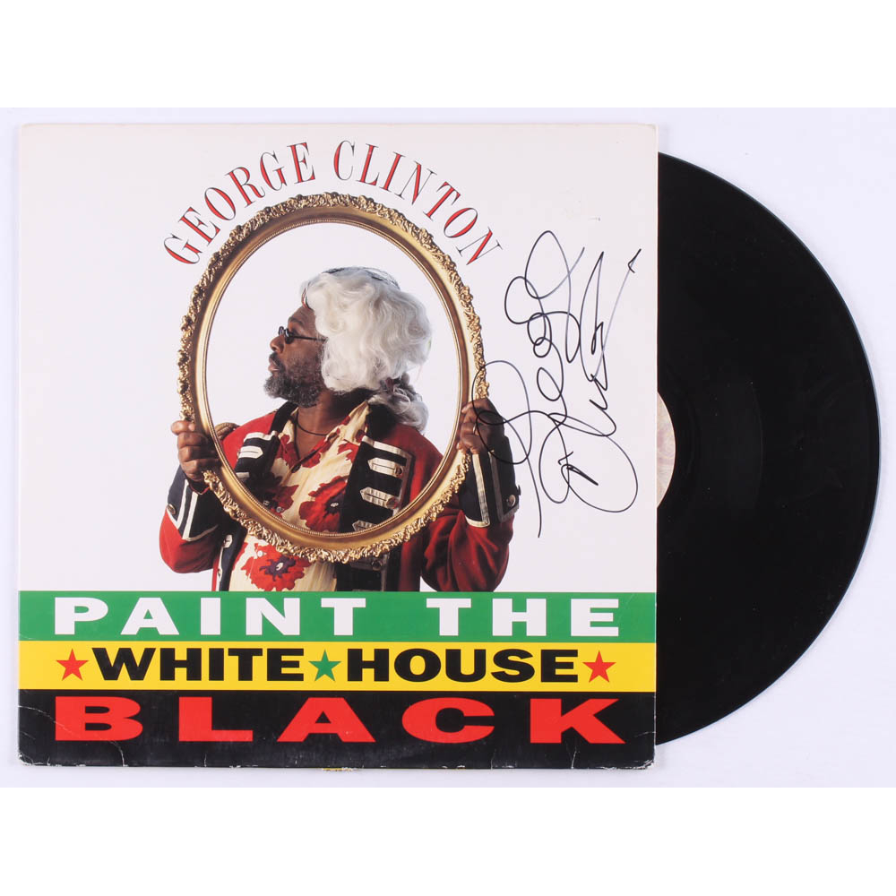 Clinton Signed "Paint the White House Black" (JSA COA