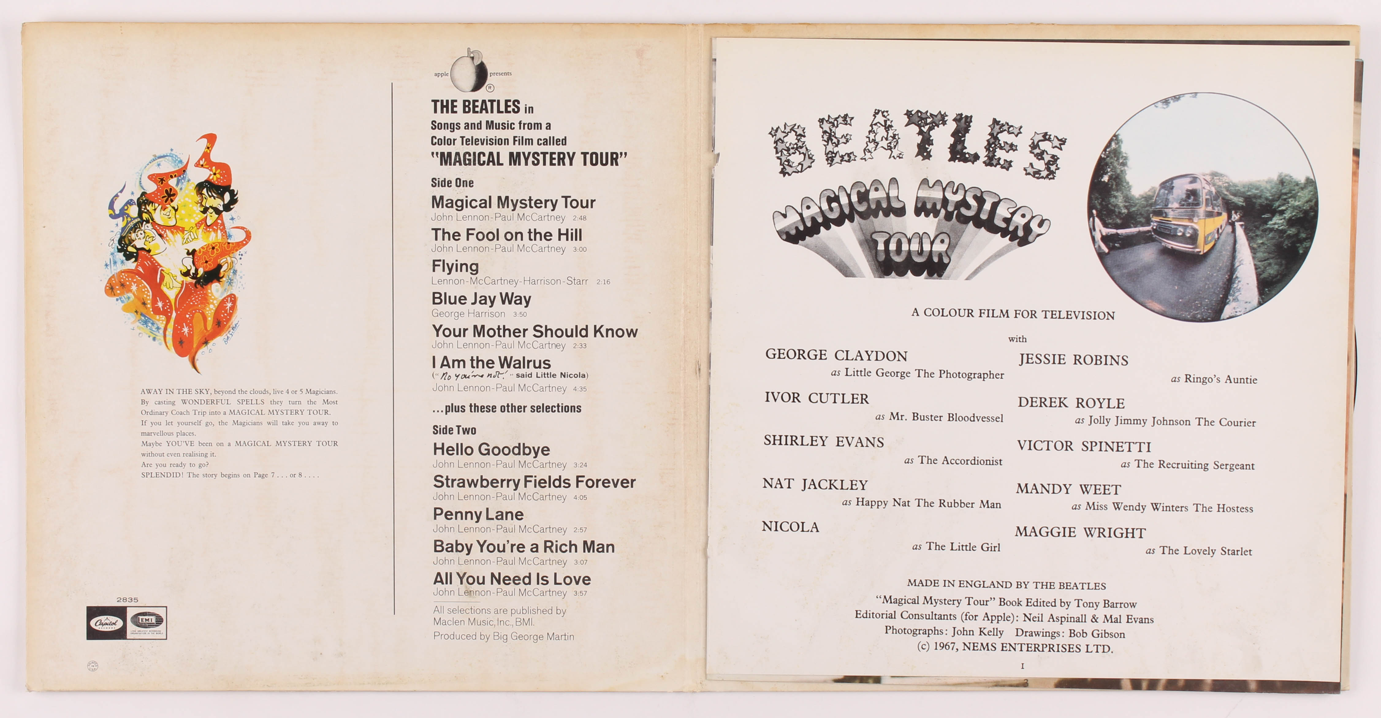 The Beatles "Magical Mystery Tour" Vinyl Record Album at PristineAuction.com The Beatles "Magical Mystery Tour" Vinyl Record Album at PristineAuction.com