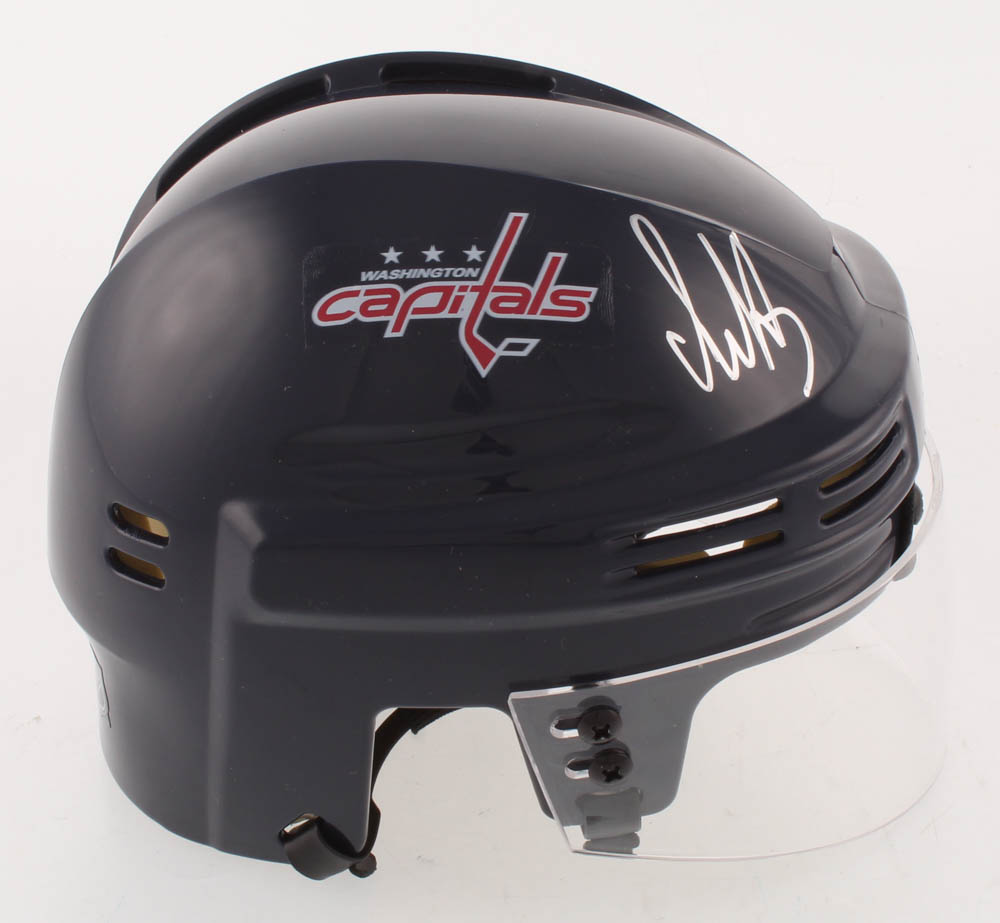 Alexander Ovechkin Signed Washington Capitals Mini Helmet (Fanatics Hologram) at PristineAuction.com Alexander Ovechkin Signed Washington Capitals Mini Helmet (Fanatics Hologram) at PristineAuction.com