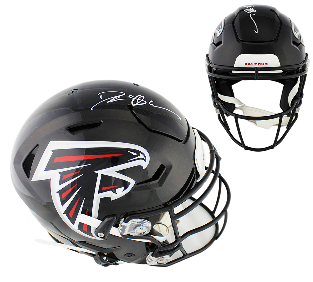 Deion Sanders Signed Falcons Full-Size Authentic On-Field SpeedFlex Helmet (Radtke COA) at PristineAuction.com Deion Sanders Signed Falcons Full-Size Authentic On-Field SpeedFlex Helmet (Radtke COA) at PristineAuction.com