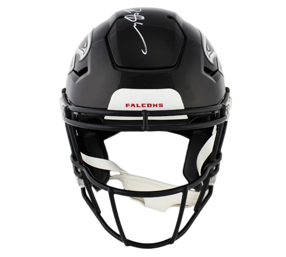 Deion Sanders Signed Falcons Full-Size Authentic On-Field SpeedFlex Helmet (Radtke COA) at PristineAuction.com Deion Sanders Signed Falcons Full-Size Authentic On-Field SpeedFlex Helmet (Radtke COA) at PristineAuction.com