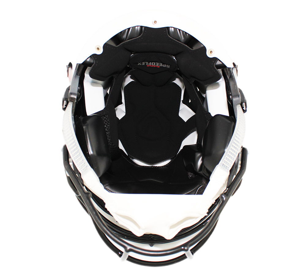 Deion Sanders Signed Falcons Full-Size Authentic On-Field SpeedFlex Helmet (Radtke COA) at PristineAuction.com Deion Sanders Signed Falcons Full-Size Authentic On-Field SpeedFlex Helmet (Radtke COA) at PristineAuction.com