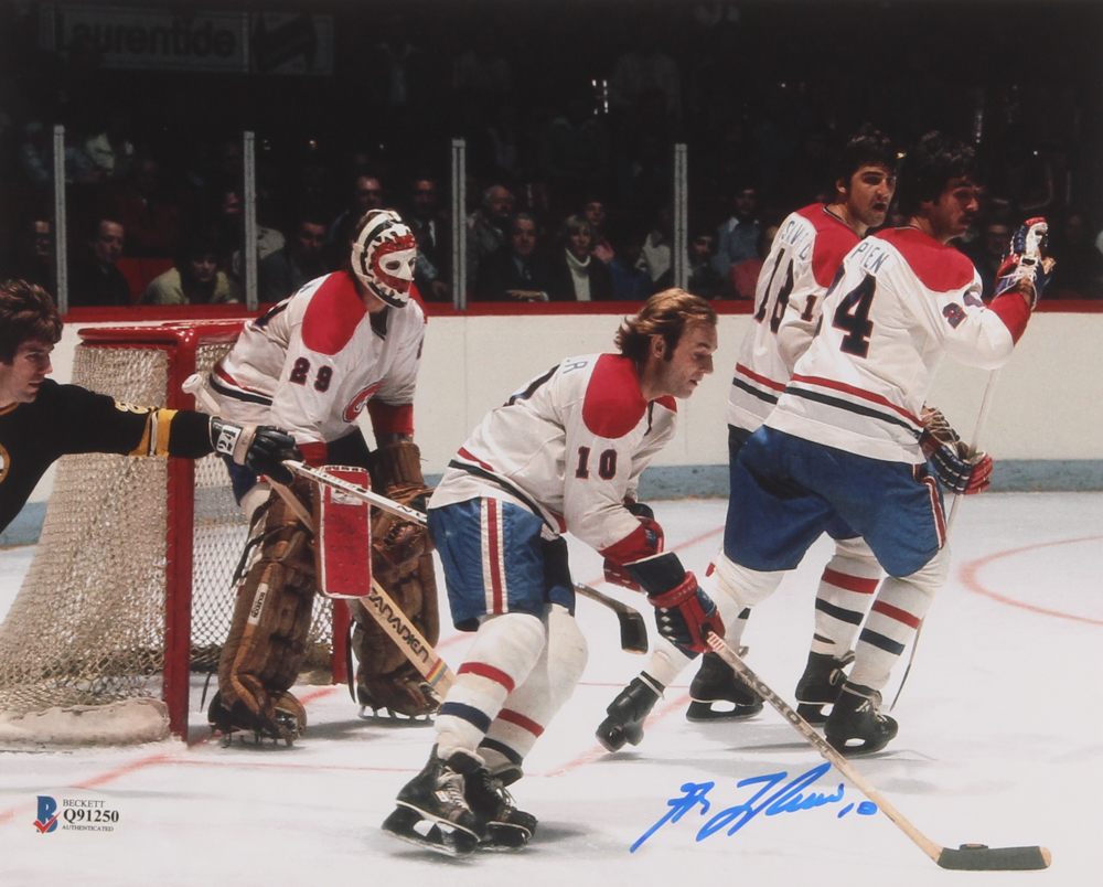 Guy Lafleur Signed Montreal Canadiens 8x10 Photo (Beckett COA) at PristineAuction.com Guy Lafleur Signed Montreal Canadiens 8x10 Photo (Beckett COA) at PristineAuction.com