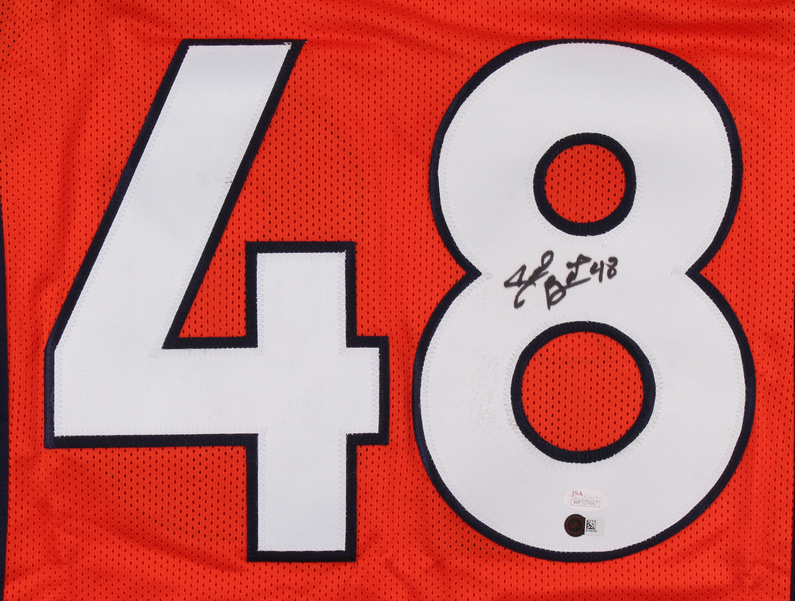 Shaquil Barrett Signed Jersey (JSA COA, Denver Autographs COA, & Sports Memorabilia Hologram) at PristineAuction.com Shaquil Barrett Signed Jersey (JSA COA, Denver Autographs COA, & Sports Memorabilia Hologram) at PristineAuction.com