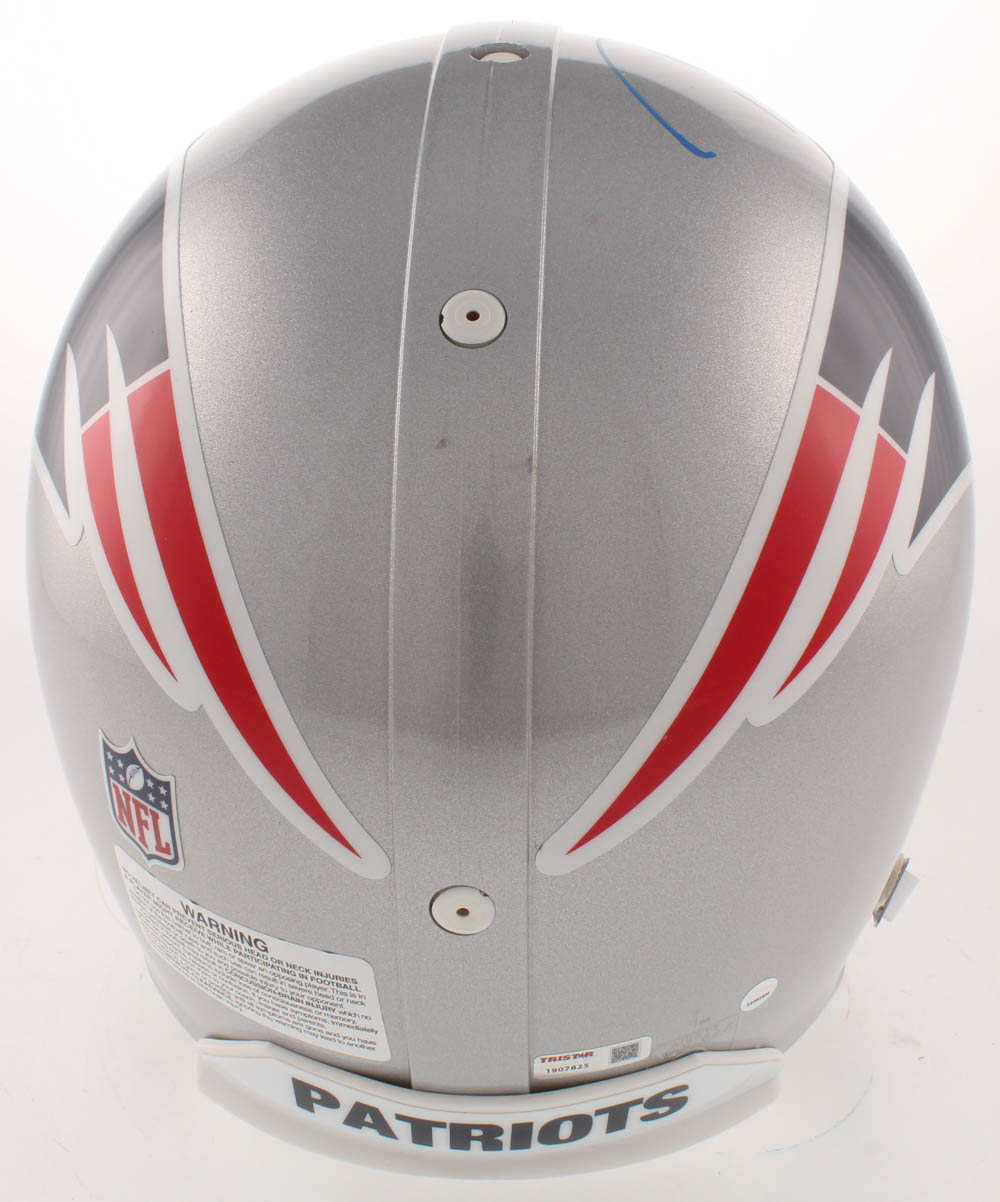Tom Brady Signed New England Patriots Full-Size Authentic On-Field Helmet (TriStar Hologram & Steiner Hologram) at PristineAuction.com Tom Brady Signed New England Patriots Full-Size Authentic On-Field Helmet (TriStar Hologram & Steiner Hologram) at PristineAuction.com