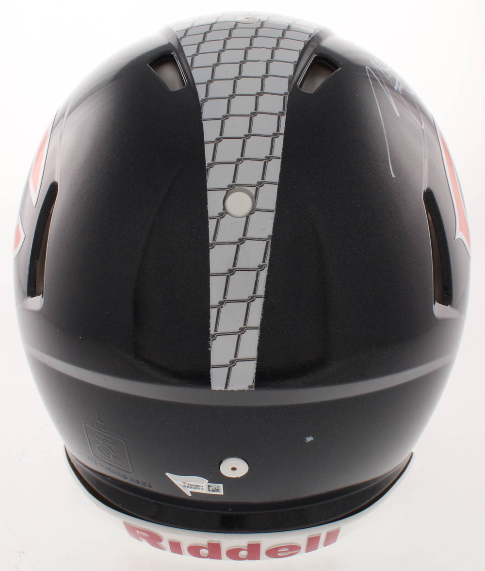 Mitch Trubisky Signed Chicago Bears Full-Size Authentic On-Field Hydro-Dipped Speed Helmet (Fanatics Hologram) at PristineAuction.com Mitch Trubisky Signed Chicago Bears Full-Size Authentic On-Field Hydro-Dipped Speed Helmet (Fanatics Hologram) at PristineAuction.com