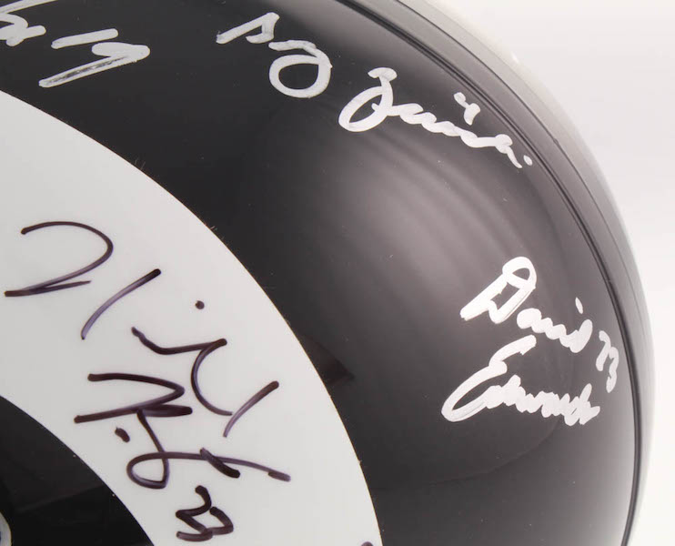 2019 Los Angeles Rams Full-Size Helmet Team-Signed by (19) with Sean McVay, Clay Matthews, Johnny Hekker, Greg Zuerlein, Dante Fowler Jr. (JSA ALOA) at PristineAuction.com 2019 Los Angeles Rams Full-Size Helmet Team-Signed by (19) with Sean McVay, Clay Matthews, Johnny Hekker, Greg Zuerlein, Dante Fowler Jr. (JSA ALOA) at PristineAuction.com