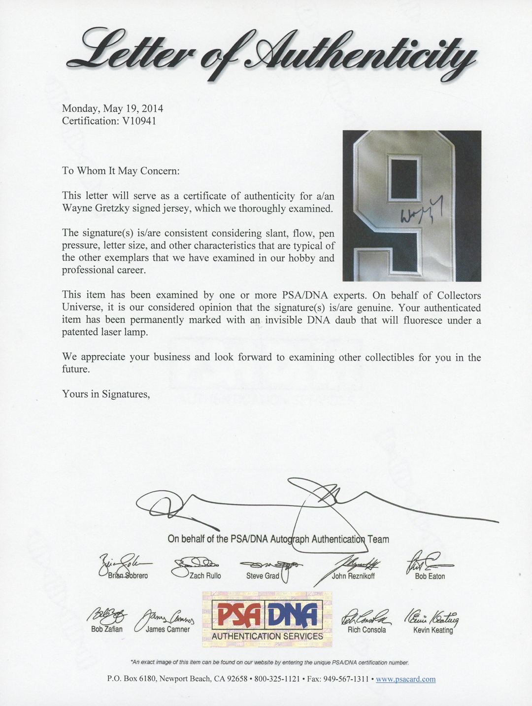 Wayne Gretzky Signed Los Angeles Kings Captains Jersey (PSA LOA) at PristineAuction.com Wayne Gretzky Signed Los Angeles Kings Captains Jersey (PSA LOA) at PristineAuction.com