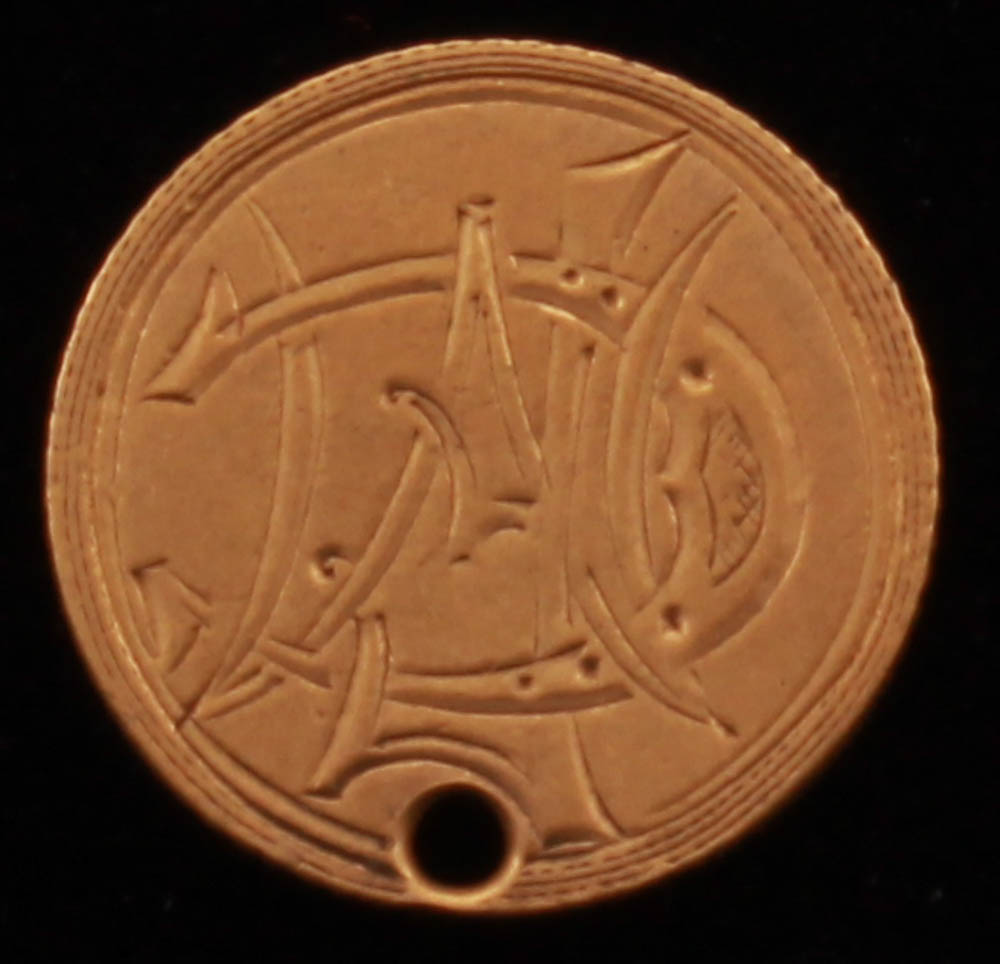 Vintage $1 Type I Gold Love Token at PristineAuction.com