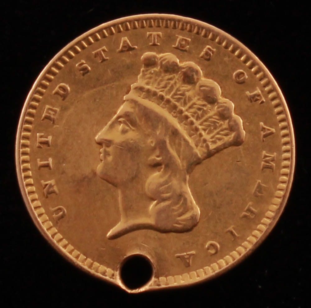 Vintage $1 Type III Gold Love Token at PristineAuction.com