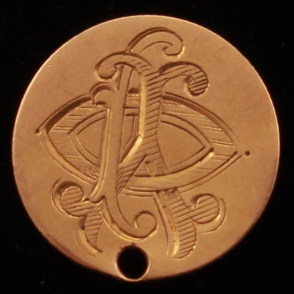 Vintage $1 Type III Gold Love Token at PristineAuction.com