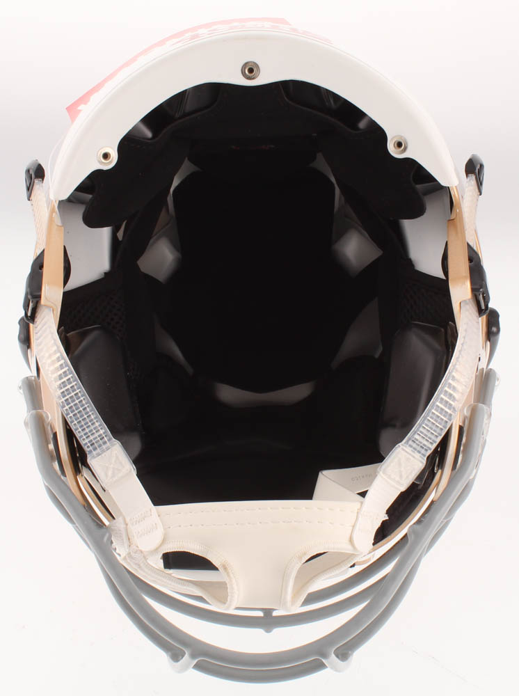 George Kittle Signed 49ers Full-Size Authentic On-Field SpeedFlex Helmet (Beckett) at PristineAuction.com George Kittle Signed 49ers Full-Size Authentic On-Field SpeedFlex Helmet (Beckett) at PristineAuction.com