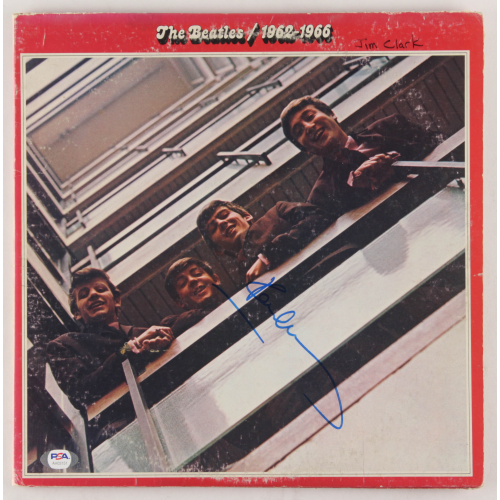 Paul McCartney Signed The Beatles 
