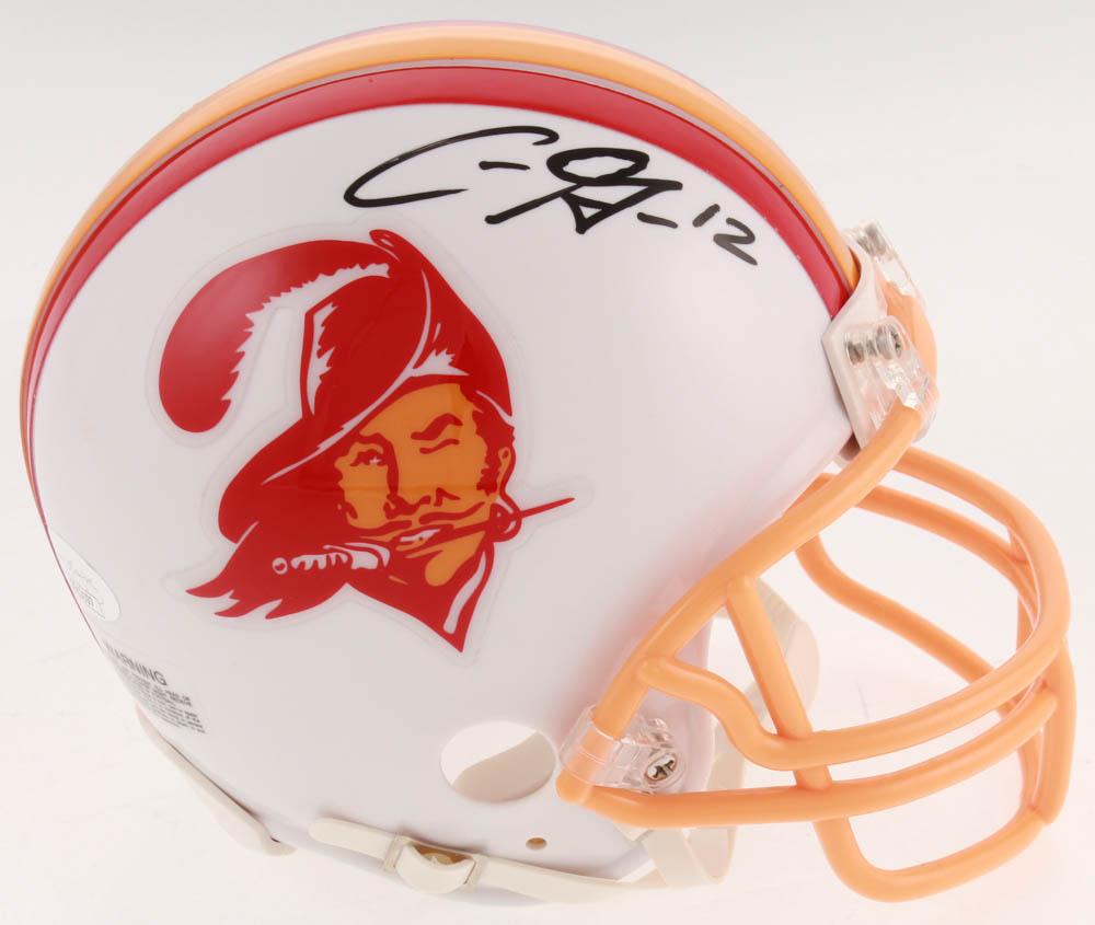 Chris Godwin Signed Tampa Bay Buccaneers Throwback Mini Helmet (JSA COA) at PristineAuction.com Chris Godwin Signed Tampa Bay Buccaneers Throwback Mini Helmet (JSA COA) at PristineAuction.com