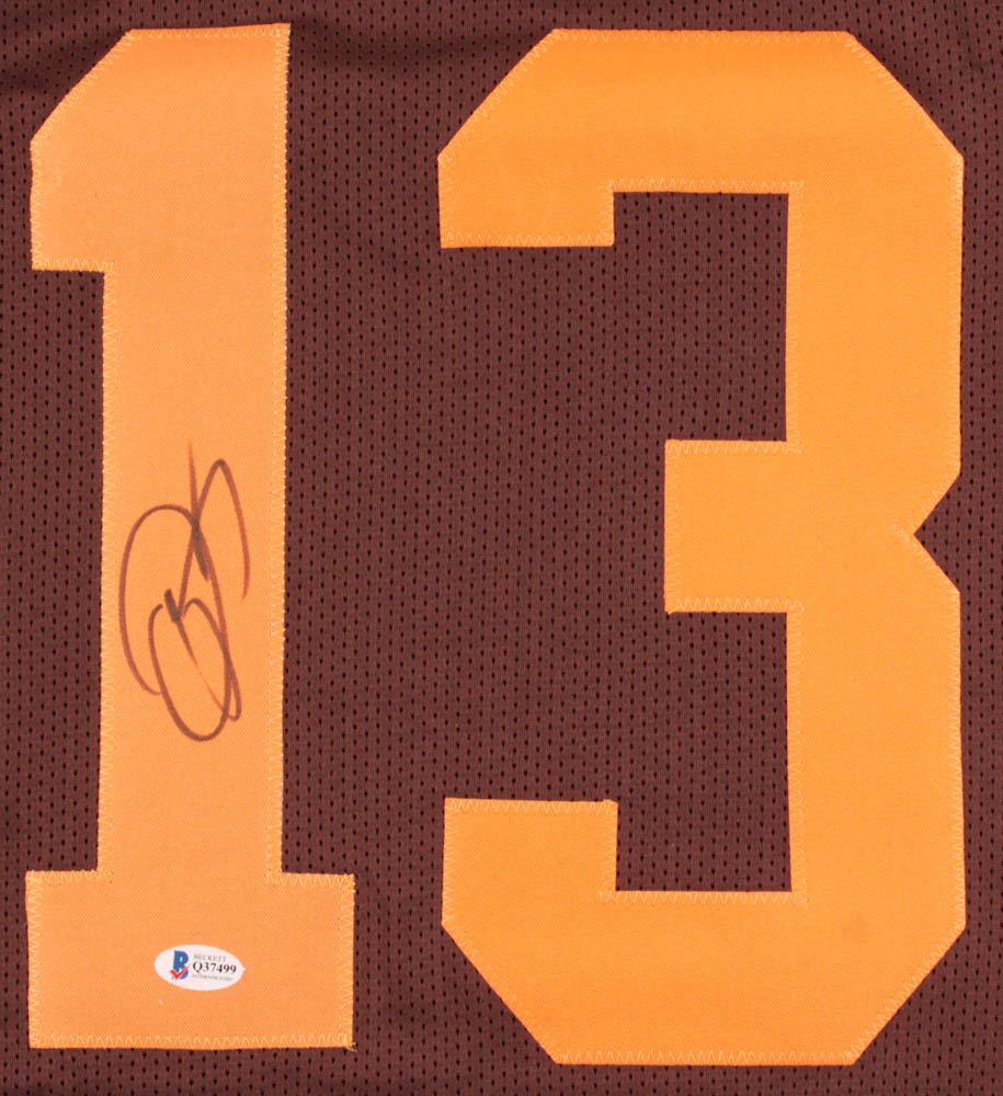 Odell Beckham Jr. Signed Jersey (Beckett) at PristineAuction.com Odell Beckham Jr. Signed Jersey (Beckett) at PristineAuction.com