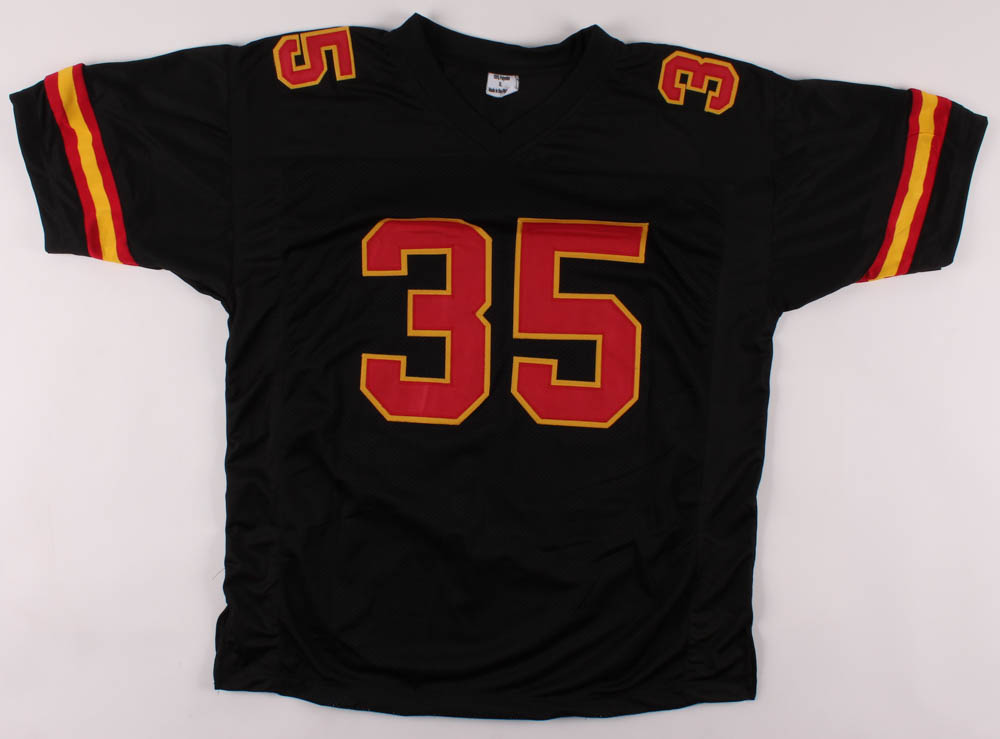 Christian Okoye Signed Jersey Inscribed "Nigerian Nightmare" (JSA COA) at PristineAuction.com Christian Okoye Signed Jersey Inscribed "Nigerian Nightmare" (JSA COA) at PristineAuction.com