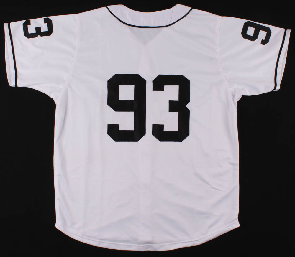 "The Sandlot" Jersey Cast-Signed by (6) with Tom Guiry, Chauncey Leopardi, Marty York, Victor Di Mattia with Inscriptions (JSA COA) at PristineAuction.com "The Sandlot" Jersey Cast-Signed by (6) with Tom Guiry, Chauncey Leopardi, Marty York, Victor Di Mattia with Inscriptions (JSA COA) at PristineAuction.com