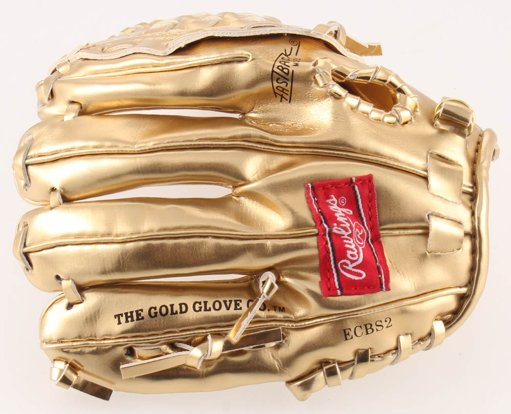 Pete Rose Signed Rawlings Gold Mini Baseball Glove Inscribed "196970 G