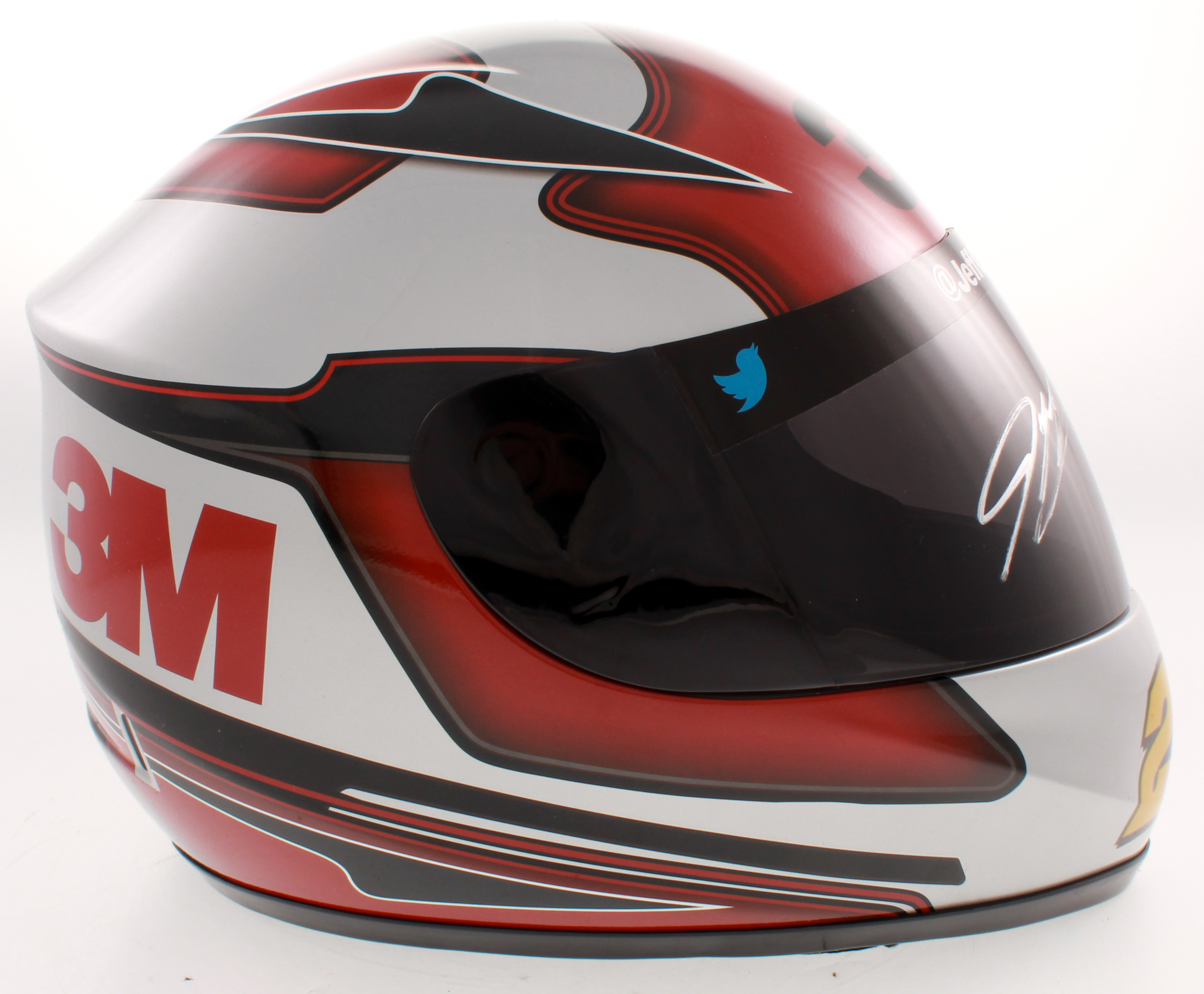 Jeff Gordon Signed NASCAR 3M Special Edition Full-Size Helmet (Gordon Hologram) at PristineAuction.com Jeff Gordon Signed NASCAR 3M Special Edition Full-Size Helmet (Gordon Hologram) at PristineAuction.com