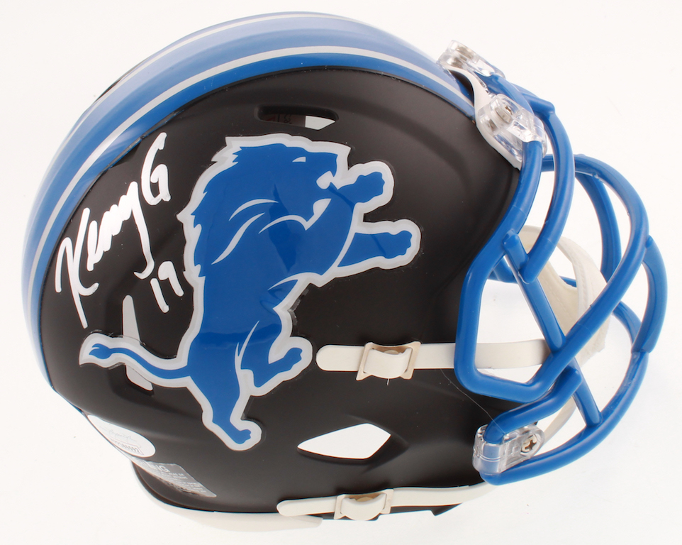 Kenny Golladay Signed Detroit Lions Matte Black Speed Mini-Helmet (JSA COA) at PristineAuction.com Kenny Golladay Signed Detroit Lions Matte Black Speed Mini-Helmet (JSA COA) at PristineAuction.com
