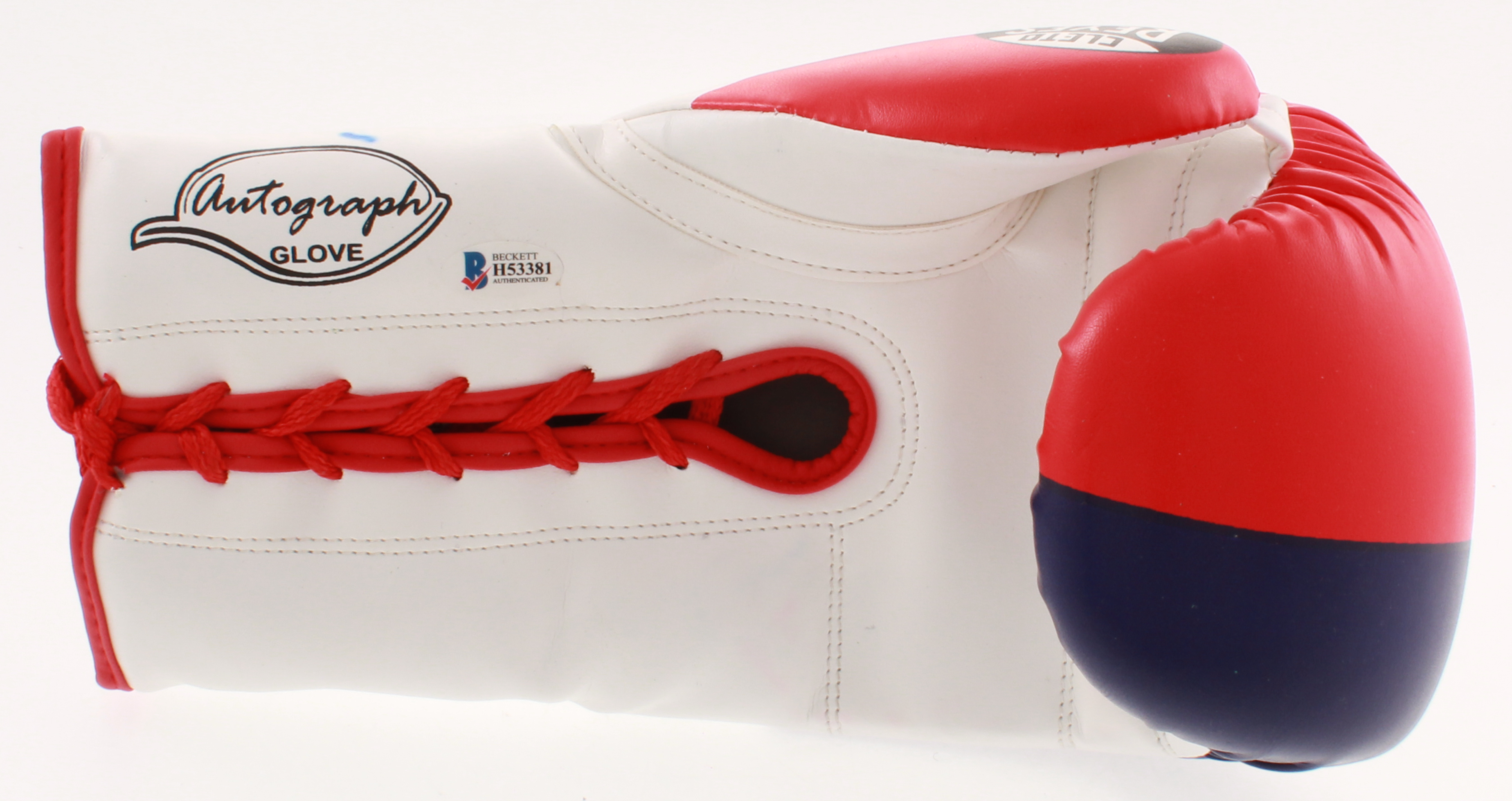 Manny Pacquiao Signed Boxing Glove Inscribed "Pacman" (Beckett COA) at PristineAuction.com Manny Pacquiao Signed Boxing Glove Inscribed "Pacman" (Beckett COA) at PristineAuction.com