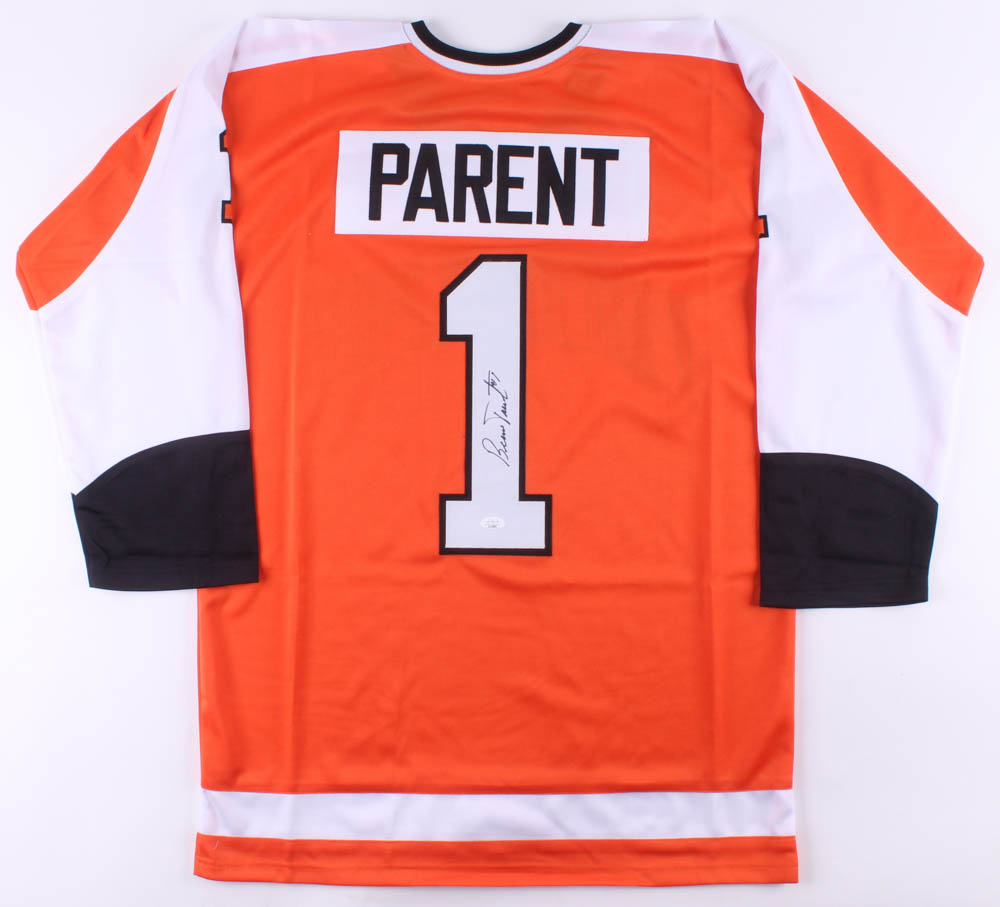 Bernie Parent Signed Jersey (JSA COA) at PristineAuction.com Bernie Parent Signed Jersey (JSA COA) at PristineAuction.com