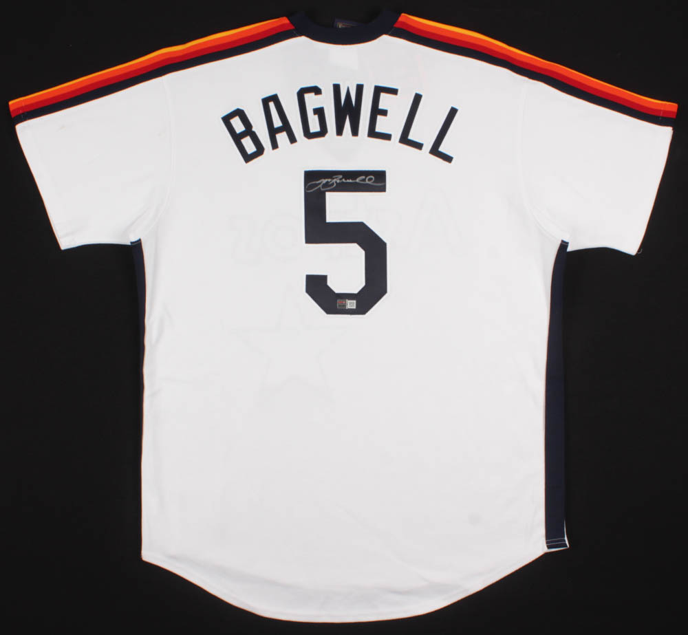 Jeff Bagwell Signed Astros Jersey (TriStar) at PristineAuction.com Jeff Bagwell Signed Astros Jersey (TriStar) at PristineAuction.com