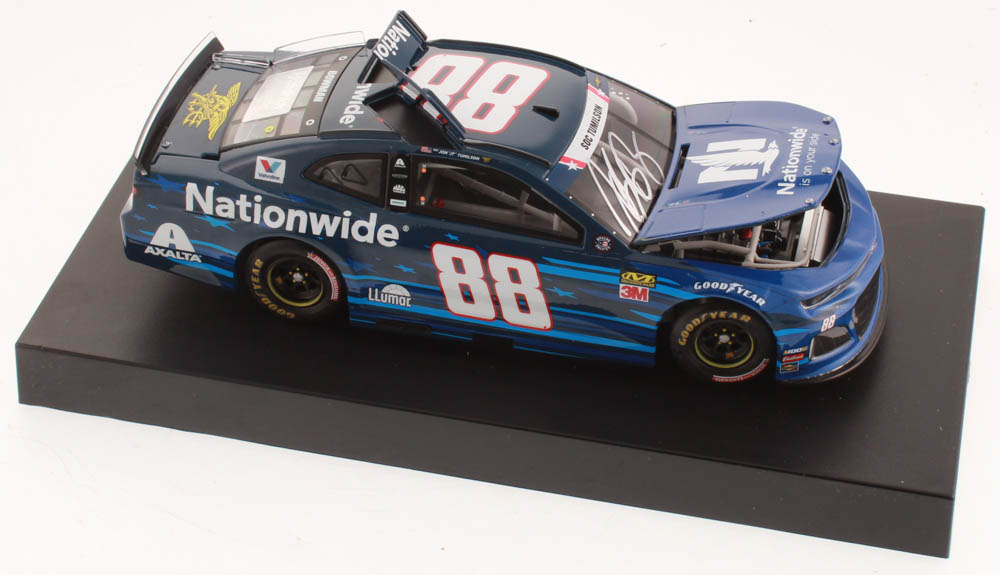 Alex Bowman Signed NASCAR #88 Nationwide Patriotic 2019 Camaro ZL1 - 1:24 Premium Action Diecast Car (Hendrick Hologram & COA) at PristineAuction.com Alex Bowman Signed NASCAR #88 Nationwide Patriotic 2019 Camaro ZL1 - 1:24 Premium Action Diecast Car (Hendrick Hologram & COA) at PristineAuction.com