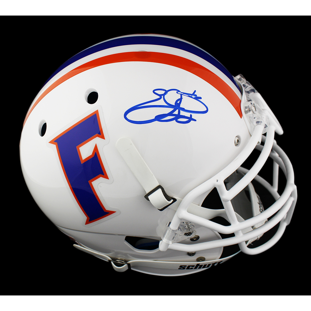 Emmitt Smith Signed Florida Gators Throwback Full-Size Authentic On-Field Helmet (Prova COA 
