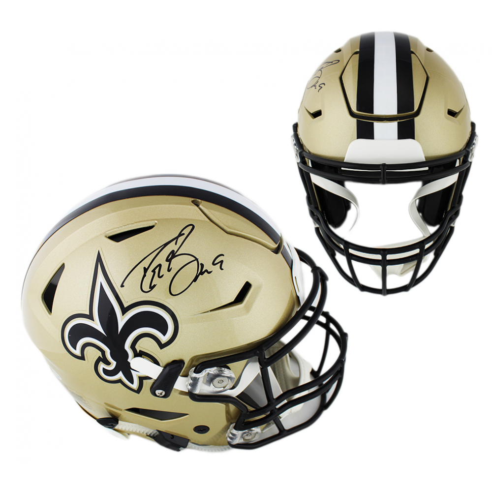 Football Helmets Drew Brees Helmet Drew Brees New Orleans Saints