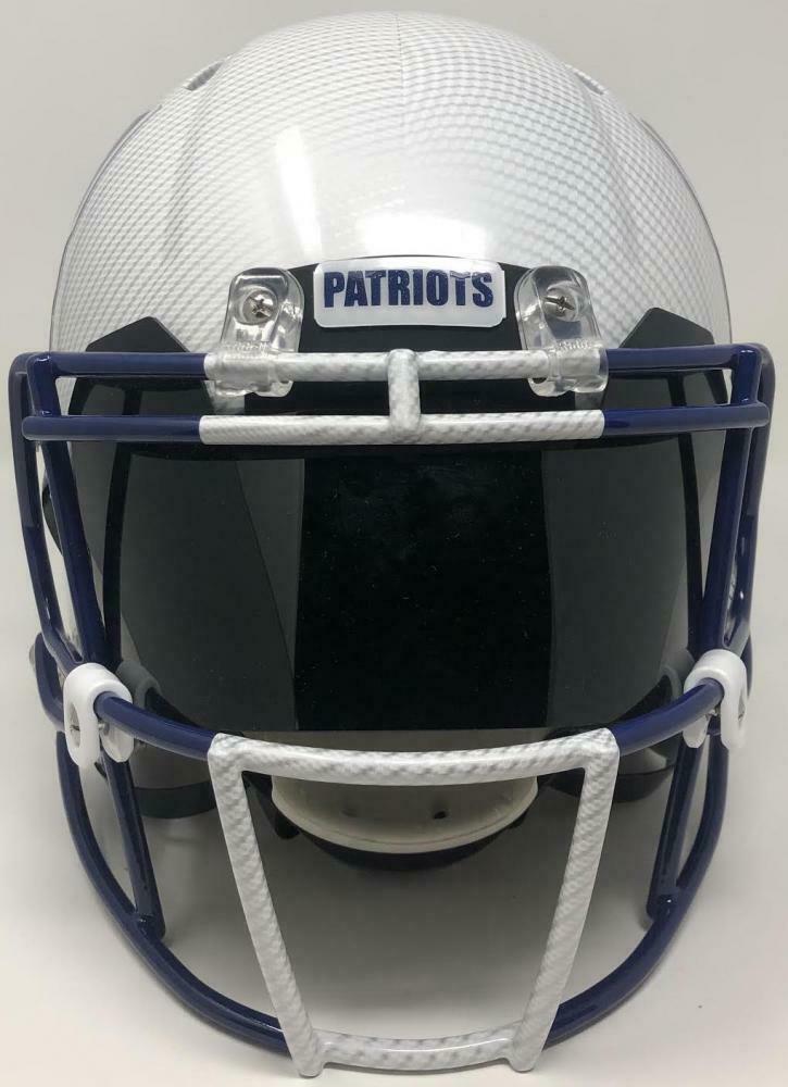 Tom Brady Signed Patriots Custom Hydro Dipped Full-Size Authentic On-Field Speed Helmet (Tristar Hologram) at PristineAuction.com Tom Brady Signed Patriots Custom Hydro Dipped Full-Size Authentic On-Field Speed Helmet (Tristar Hologram) at PristineAuction.com