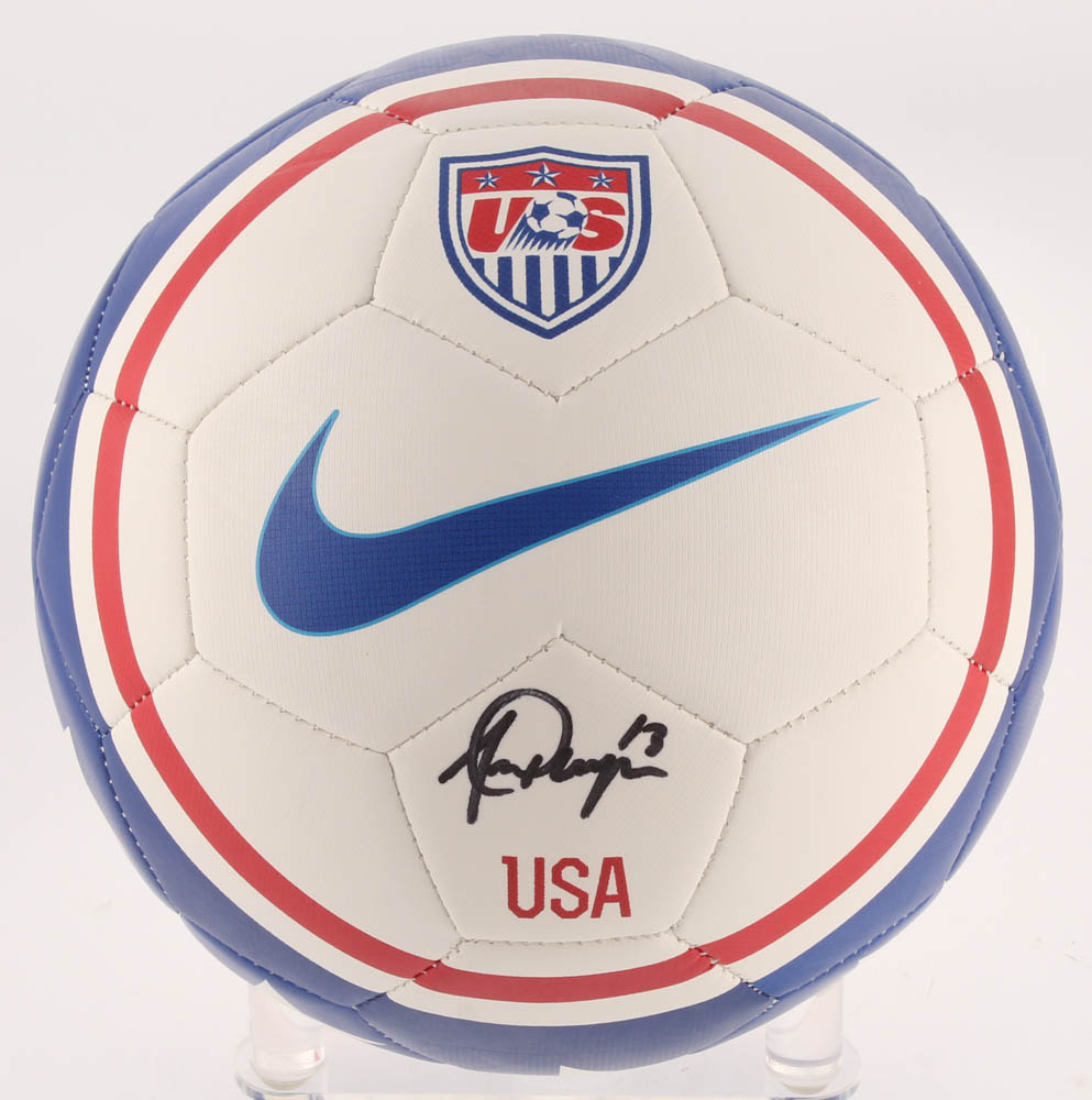 Alex Morgan Signed Team USA Soccer Ball (JSA COA) at PristineAuction.com Alex Morgan Signed Team USA Soccer Ball (JSA COA) at PristineAuction.com
